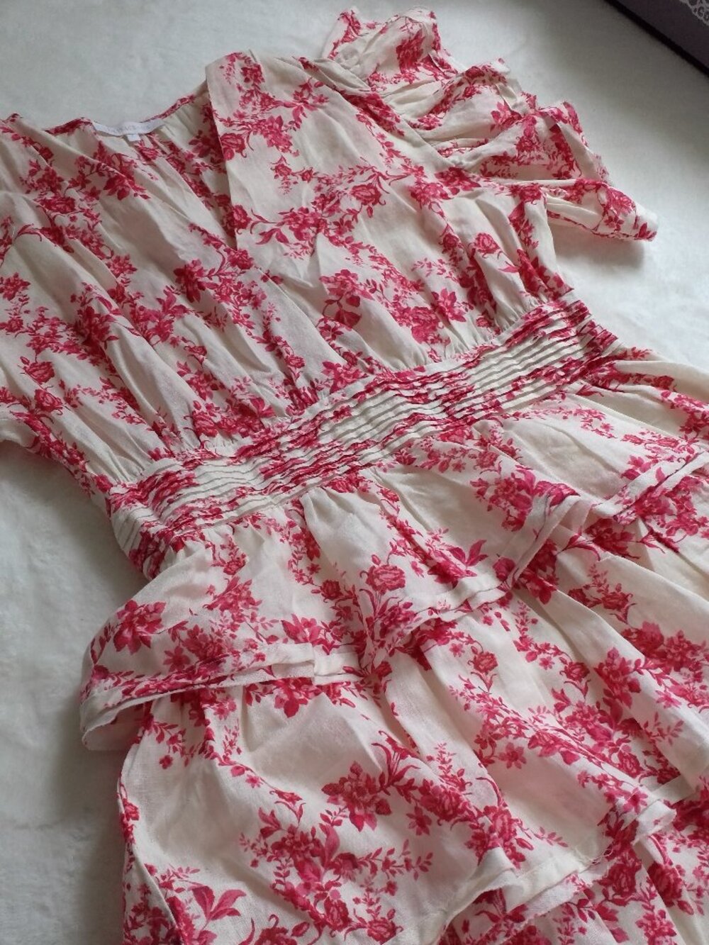 NEW OLIVACEOUS SIZE L RUFFLED DRESS - Picture 2 of 6